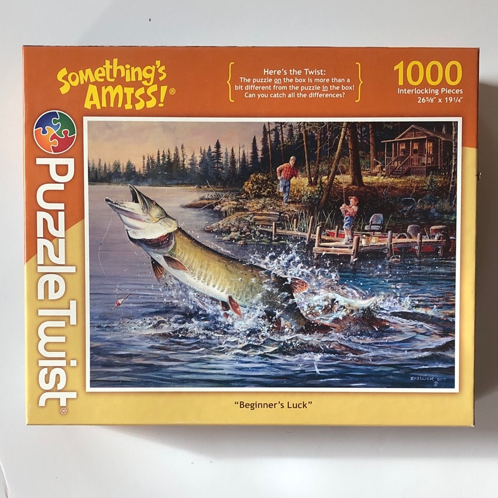 PuzzleTwist 1000-Piece 'Beginner's Luck' Puzzle